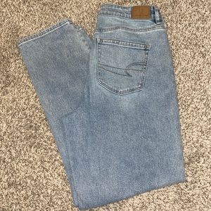AE mom jeans